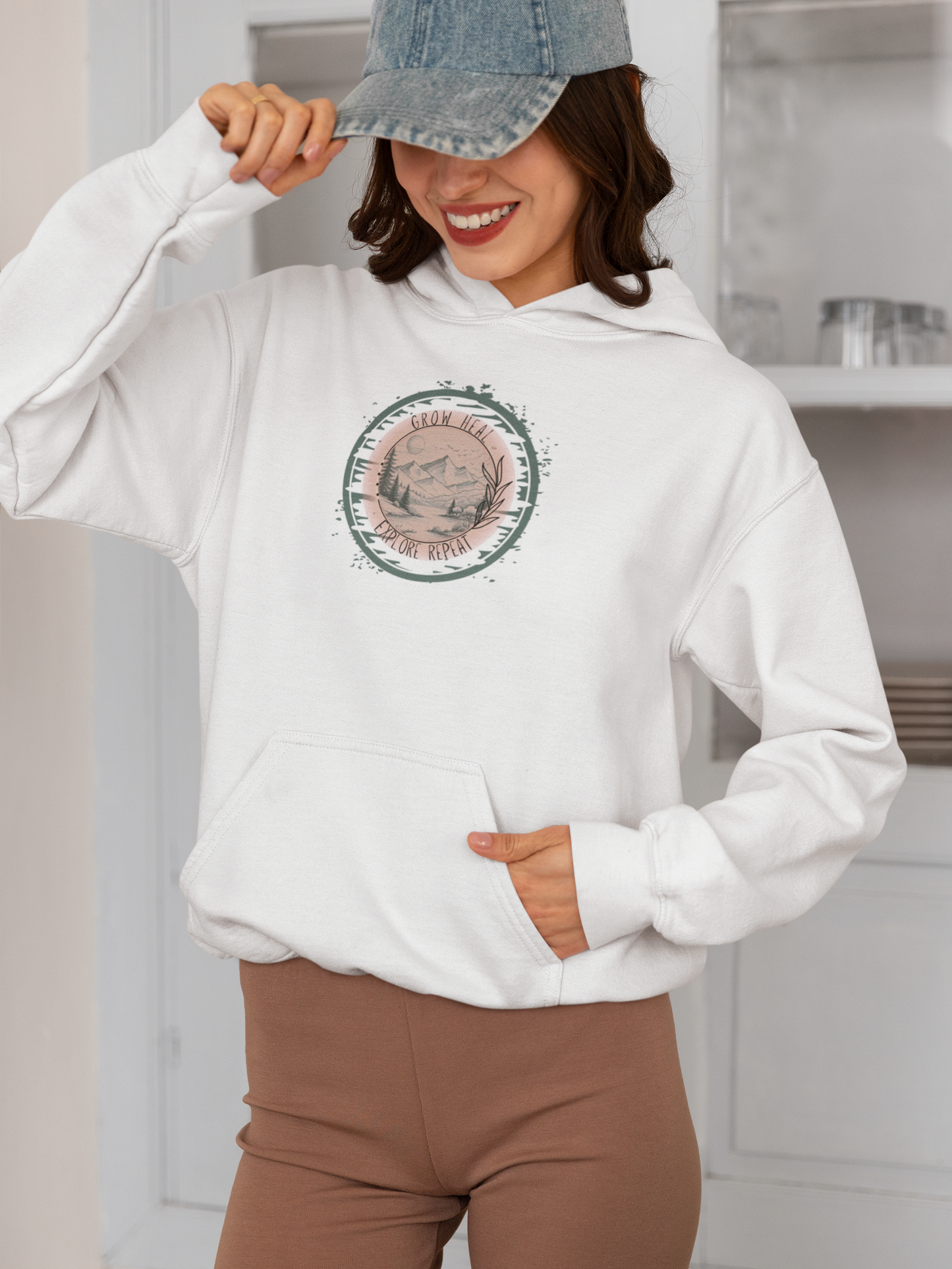 "Lets Grow" - Hooded Sweatshirt