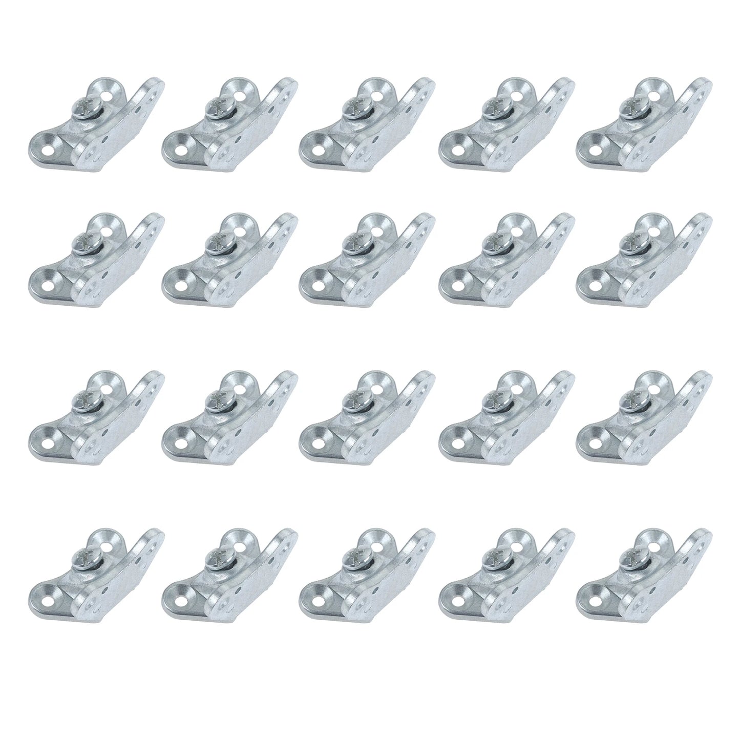20Pcs Furniture Detachable Corner Code Brace Alloy Butterfly Bracket Right Angle Shelf Holder Support Connector Joint Fastener