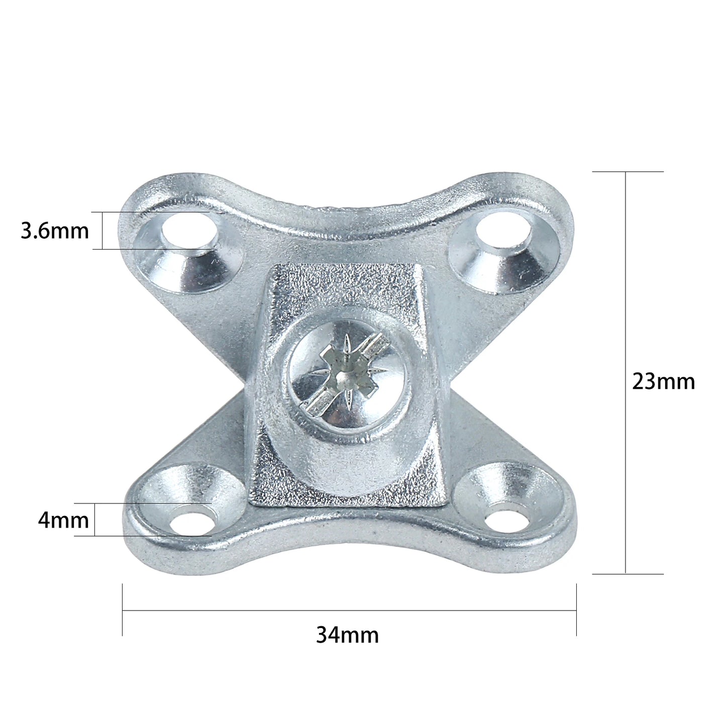 20Pcs Furniture Detachable Corner Code Brace Alloy Butterfly Bracket Right Angle Shelf Holder Support Connector Joint Fastener